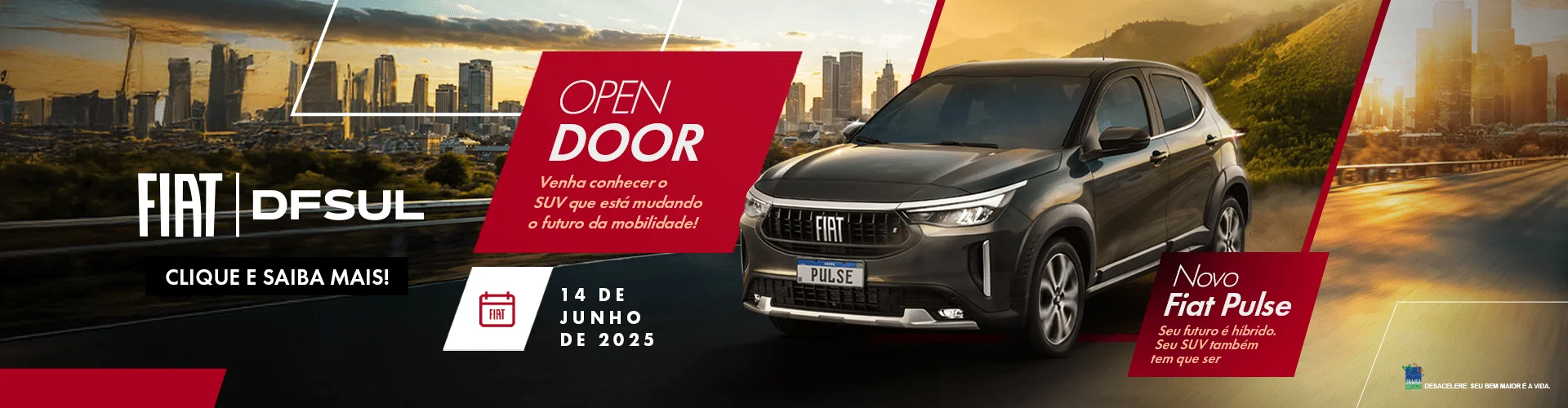Open Door Fiat Pulse_DFSUL FIAT